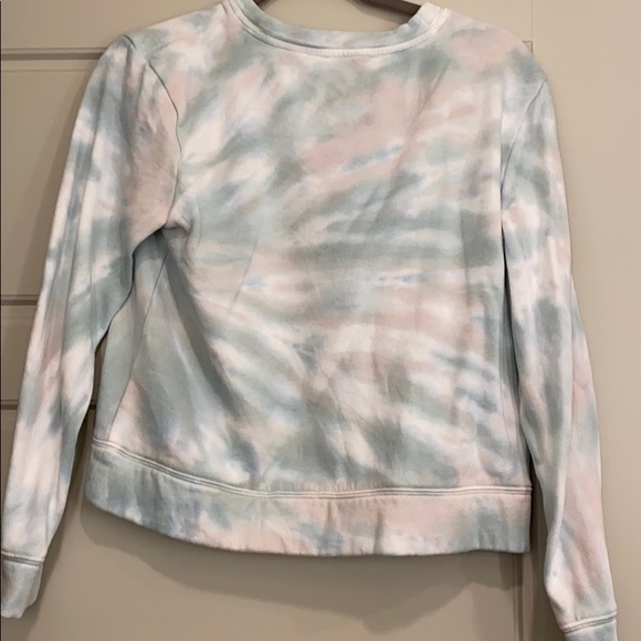 Splendid Tie Dye Cropped Sweatshirt - Picture 9 of 10